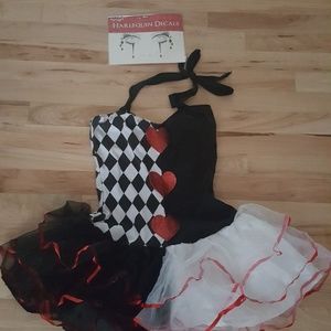 Harlequin / clown dress